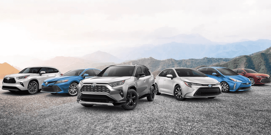 Variedad de Modelos Toyota